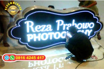 jasa pembuatan neon box murah di Jogja
