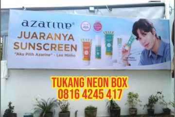 jasa neon box kotak backlite murah jogja