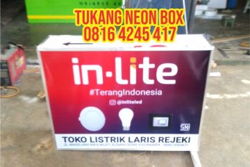 jual neon box kotak backlite murah jogja