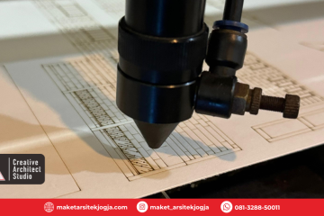Laser Murah di Maket Arsitek Jogja